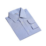 Massaro italian striped shirt (White Blue)