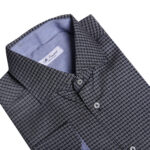 Mc Laurent Italian Dot Shirt (Gray)